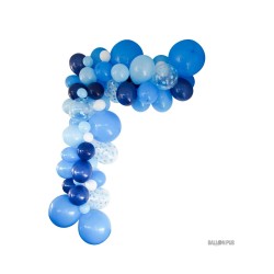 Guirlande organique Bleue