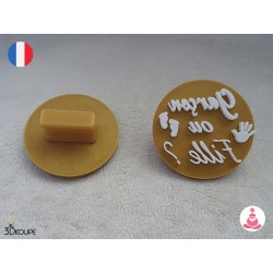 Tampon Gender Reveal Garçon...