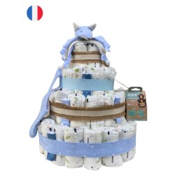 Kit Gâteau de couches Bleu