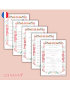 Fiche de Jeux et Animations Babyshower Made in France